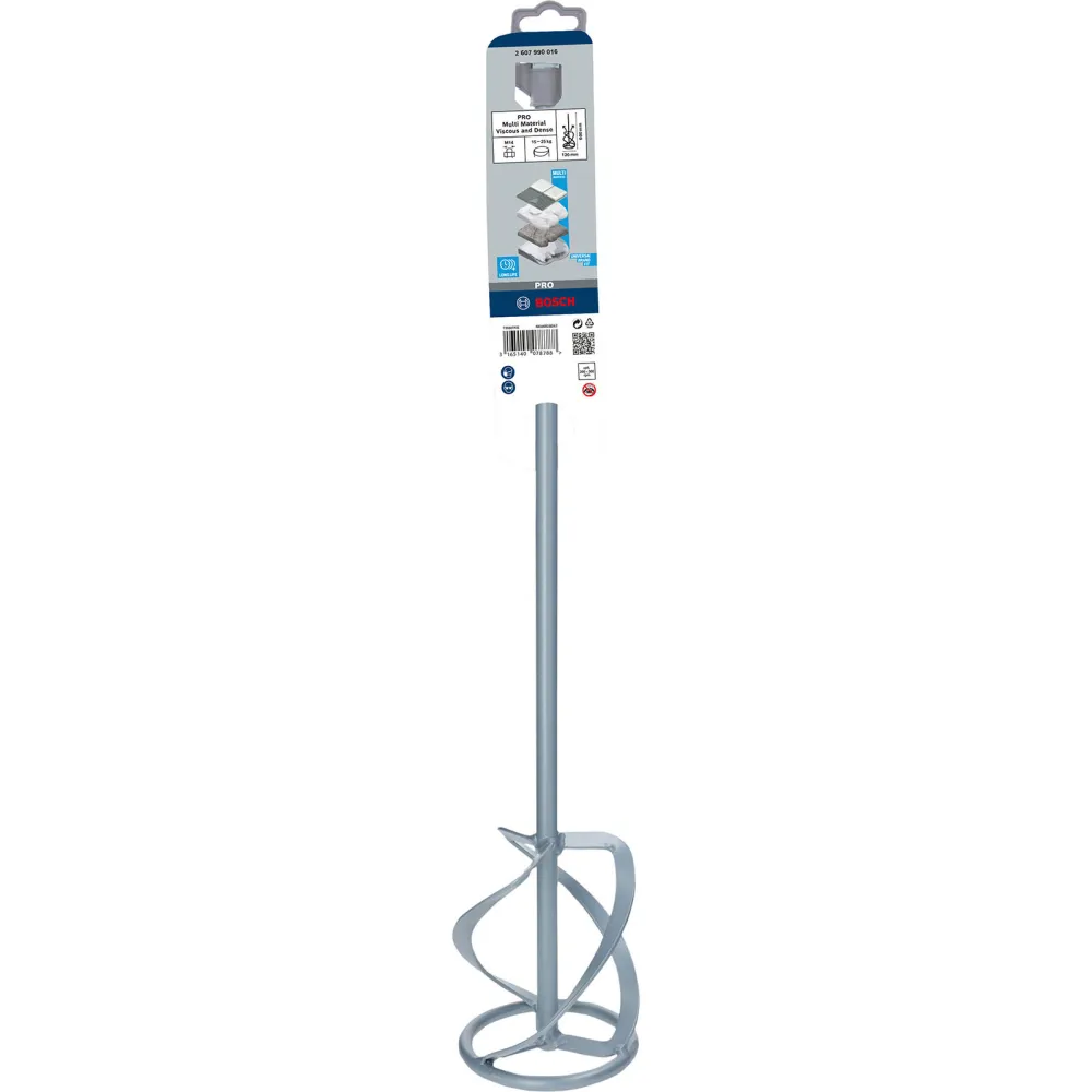 Bosch PRO Multi Material Viscous and Sticky Rührkorb 120 mm - 2607990016