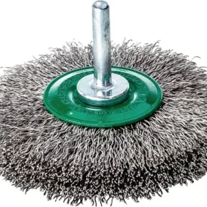 Lessmann Schaftrundbürste Ø60 mm VA 18 mm 15.000 min-¹ - 416363