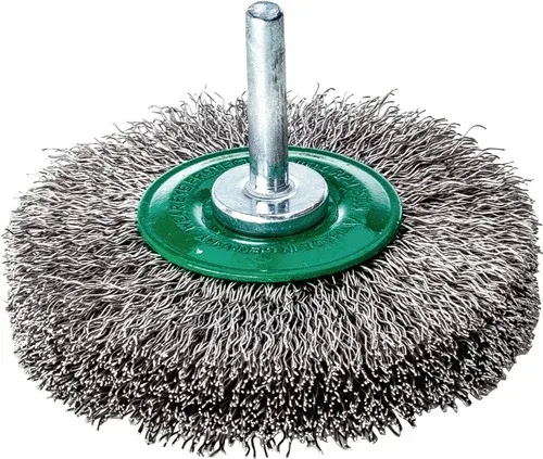 Lessmann Schaftrundbürste Ø60 mm VA 18 mm 15.000 min-¹ - 416363