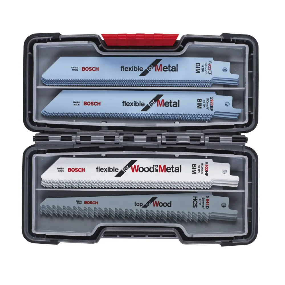Bosch 20tlg. Säbelsägeblatt-Set Wood and Metal ToughBox - 2607010902