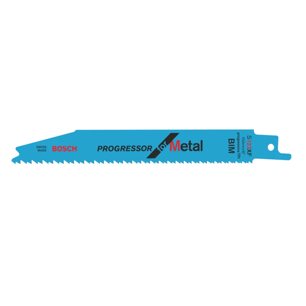 Bosch 25x Säbelsägeblatt S 123 XF Progressor Metal - 2608657937