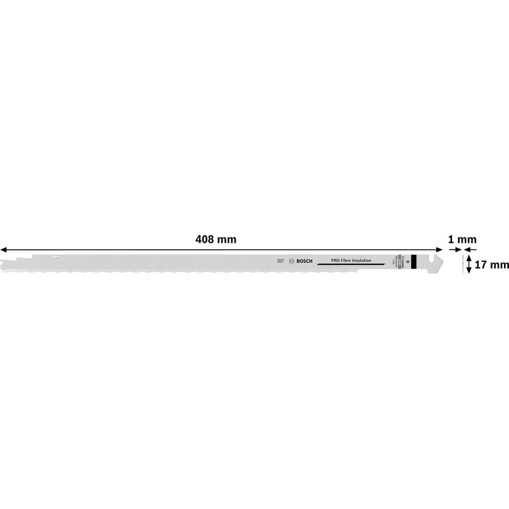 Bosch PRO Fibre Insulation Tandemsägeblatt 408 mm 2-tlg. - 2608635512