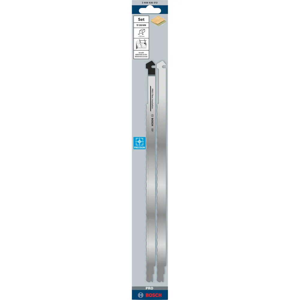 Bosch PRO Fibre Insulation Tandemsägeblatt 408 mm 2-tlg. - 2608635512