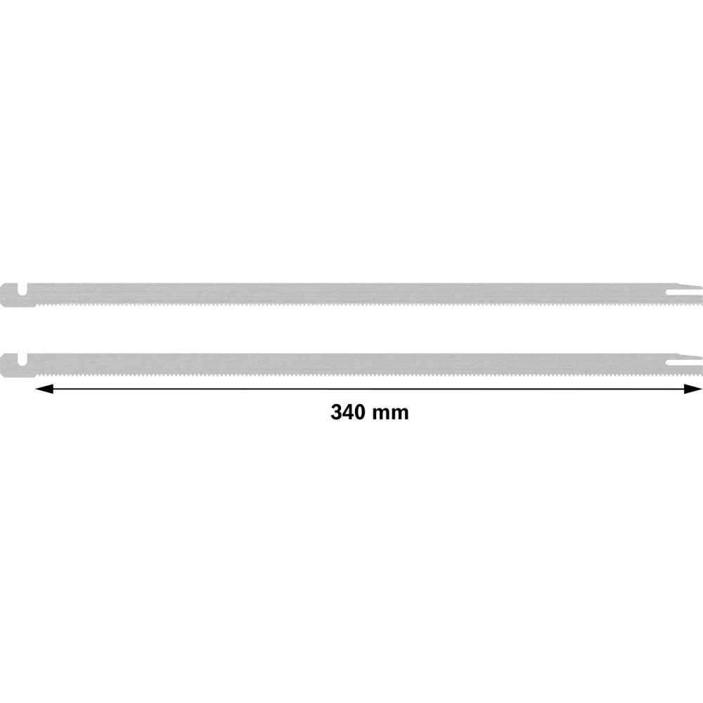 Bosch PRO Foam Sägeblatt 300 mm 2-tlg. - 2607018012