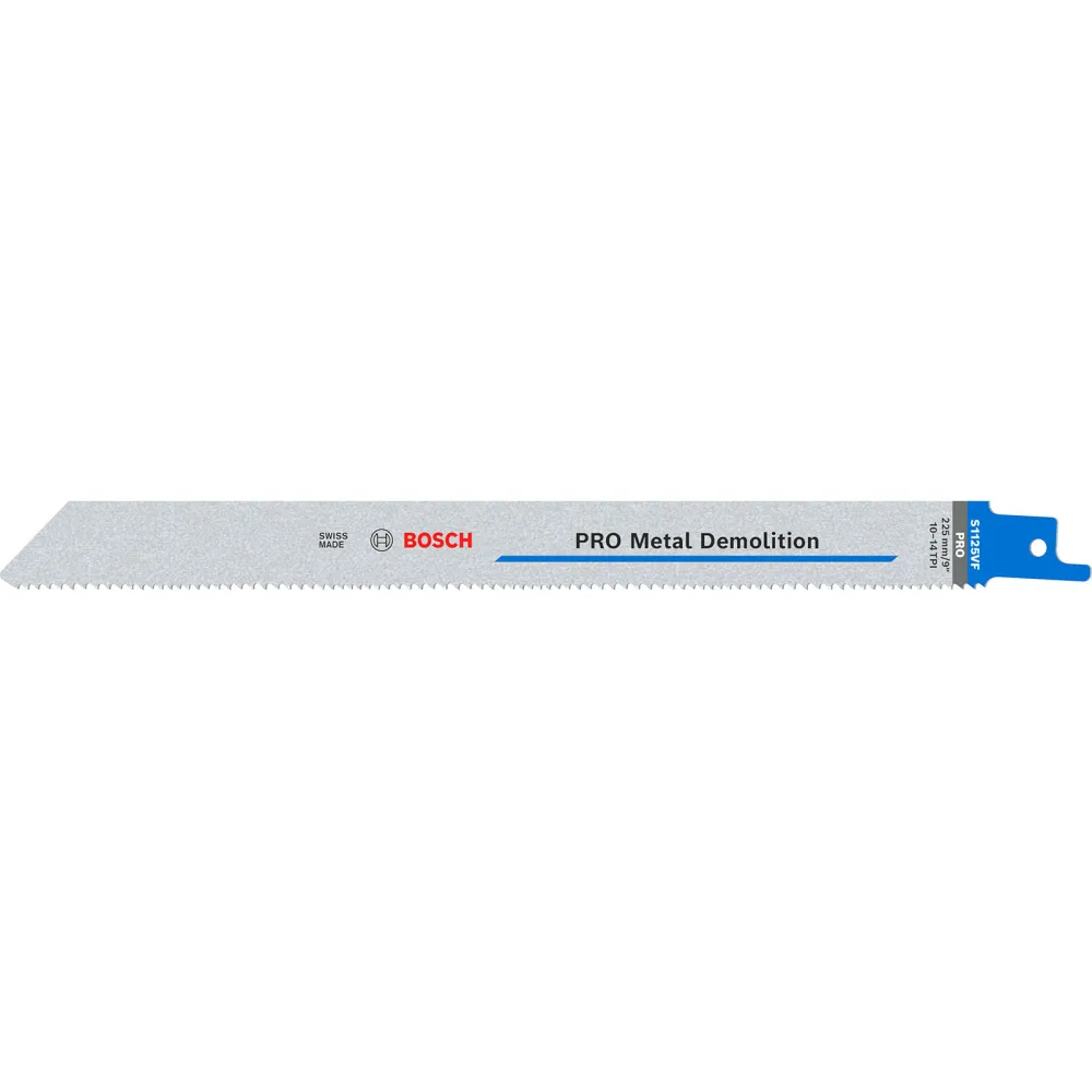 Bosch PRO Metal Demolition S1125VF Blatt 1,25 x 19 x 225 mm 5-tlg. - 2608657408