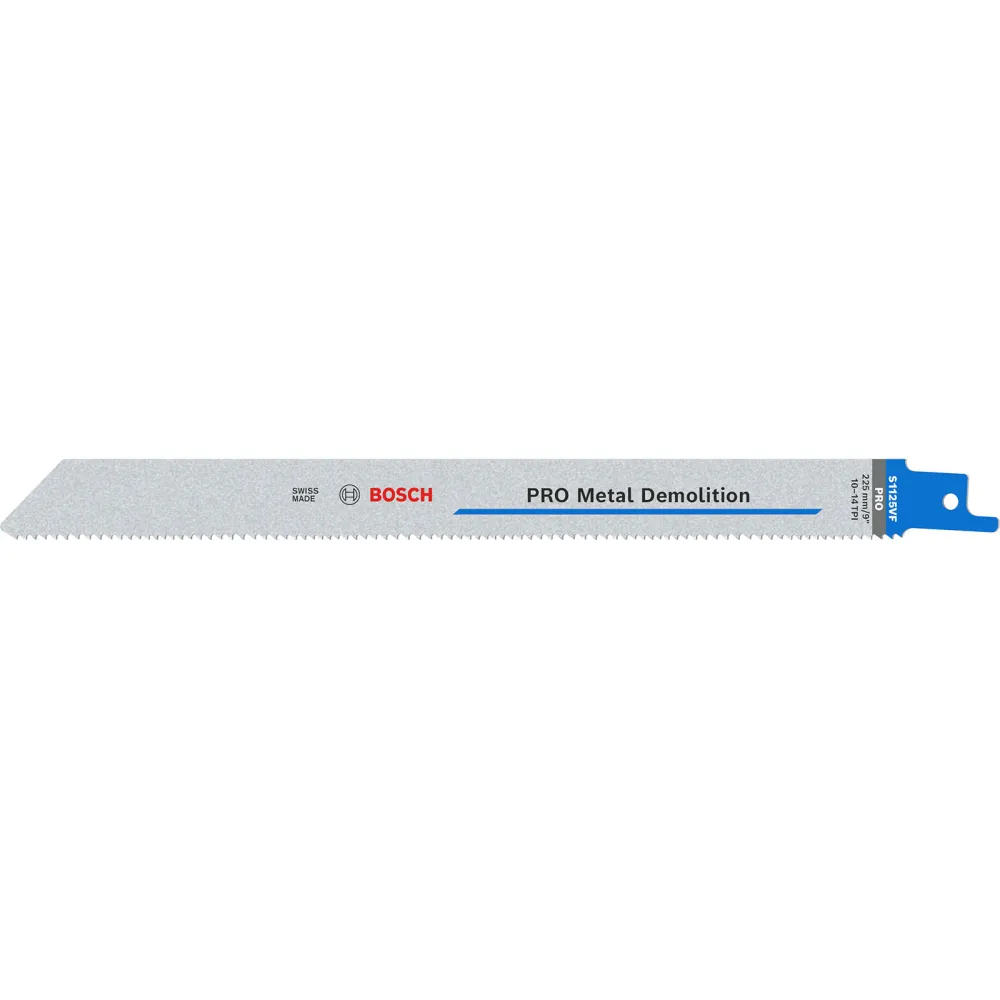 Bosch PRO Metal Demolition S1125VF Blatt 1,25 x 19 x 225 mm 25-tlg. - 2608657556
