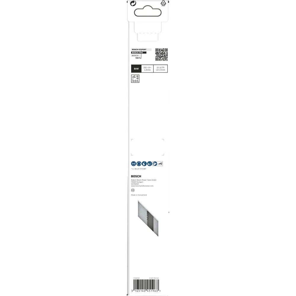 Bosch PRO Metal Demolition S1225VF Blatt 1,25 x 19 x 300 mm 5-tlg. - 2608657409