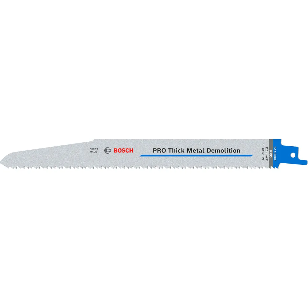 Bosch PRO Thick Metal Demolition S1130CF Blatt 1,6 x 22 x 225 mm 25-tlg. - 2608657932
