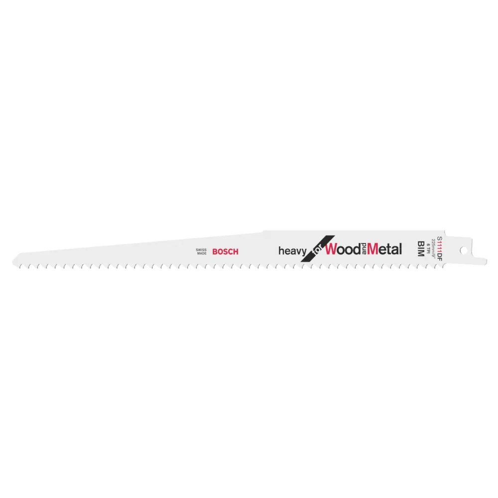 Bosch 2x Säbelsägeblatt S 1111 DF Heavy Wood and Metal - 2608656273