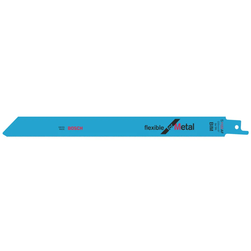Bosch 5x Säbelsägeblatt S 1122 AF Flexible Metal - 2608656018