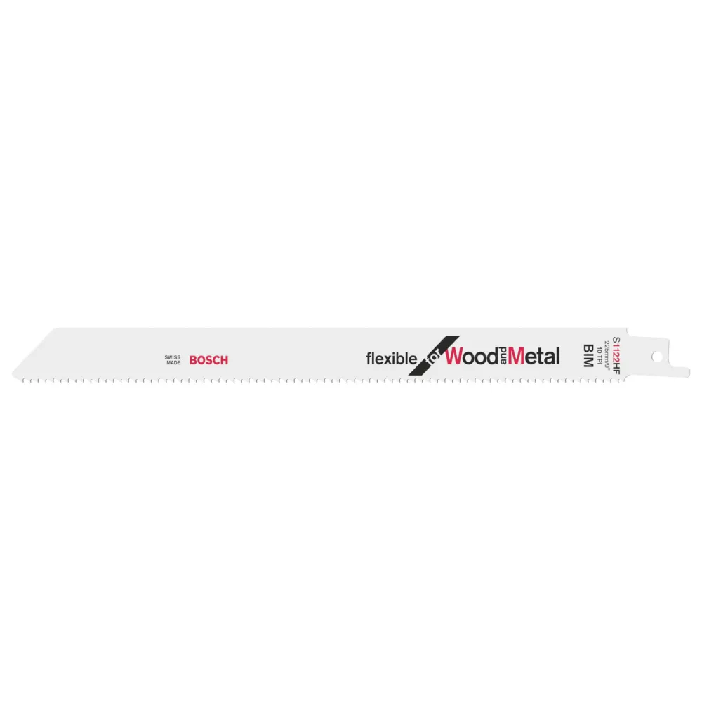 Bosch 2x Säbelsägeblatt S 1122 HF Flexible Wood and Metal - 2608656270