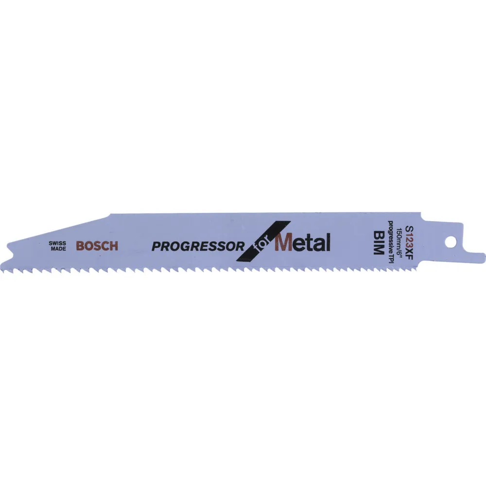 Bosch 2x Säbelsägeblatt S 123 XF Progressor Metal - 2608654401