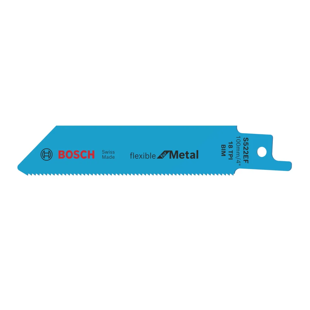 Bosch 5x Säbelsägeblatt S 522 EF Flexible Metal - 2608656012