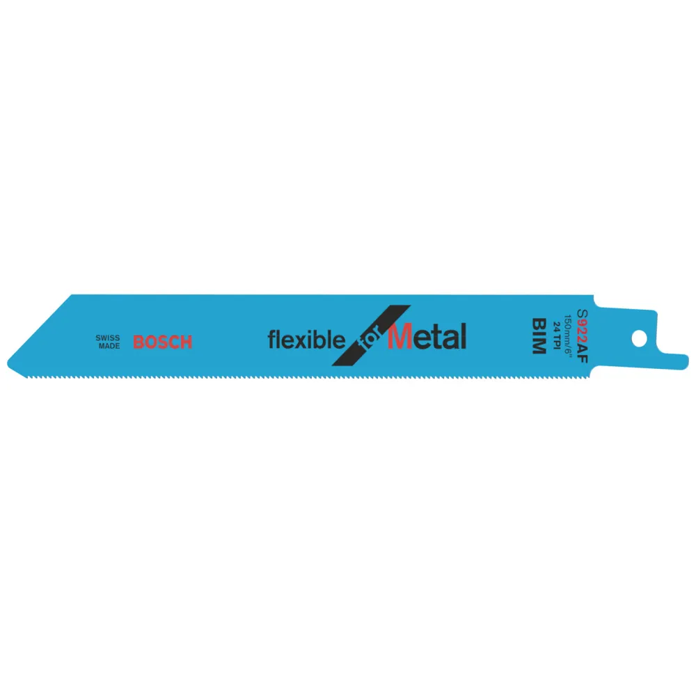 Bosch 5x Säbelsägeblatt S 922 AF Flexible Metal - 2608656013