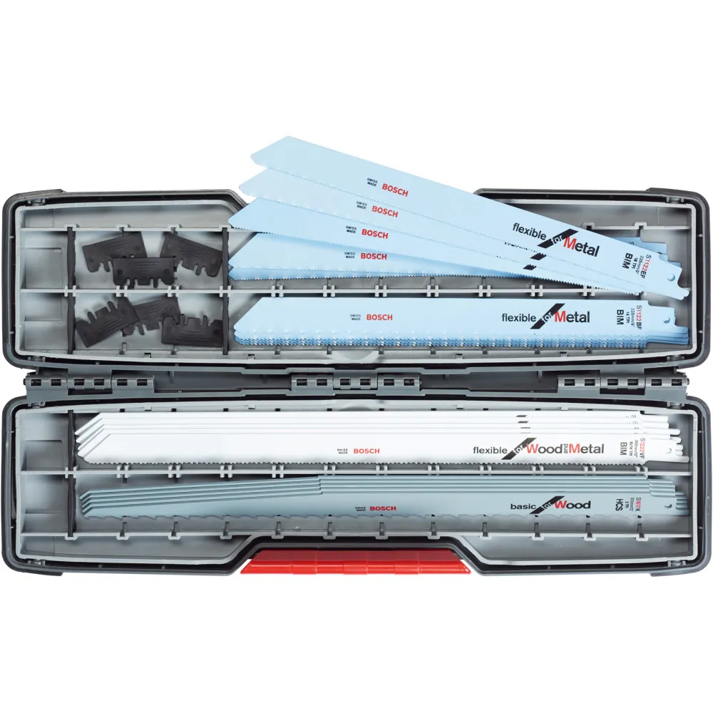 Bosch Säbelsägeblatt-Set All--One Tough Box 20tlg. für Hubsäge - 2607010996