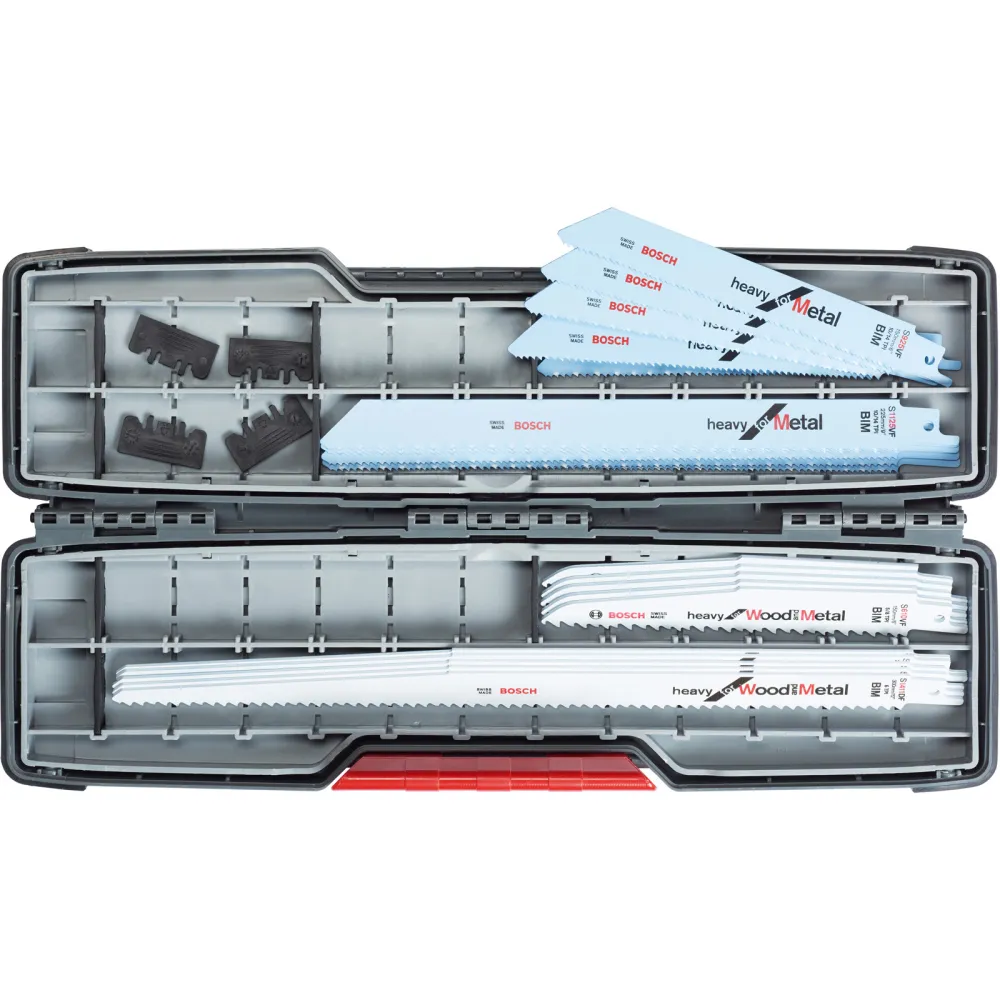 Bosch Säbelsägeblatt-Set Demolition Heavy Wood and Metal Tough Box 16tlg. - 2607010997