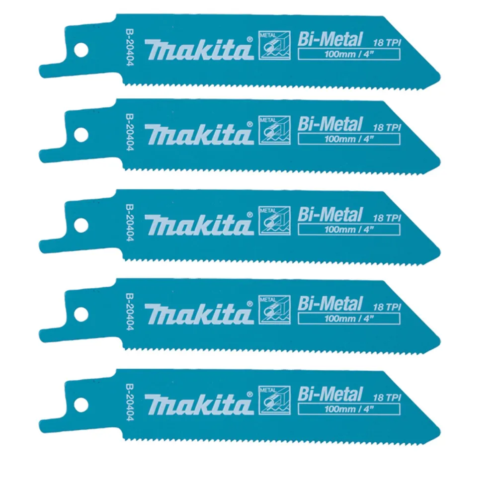 Makita 5 x Recipro-Sägeblatt BIM 100/18Z - B-20404