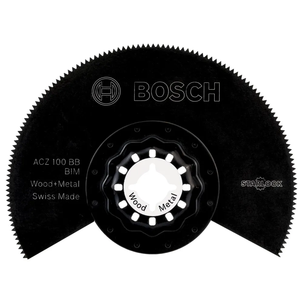 Bosch 10x BIM Segmentsägeblatt ACZ 100 BB Wood and Metal 100 mm - 2608664480