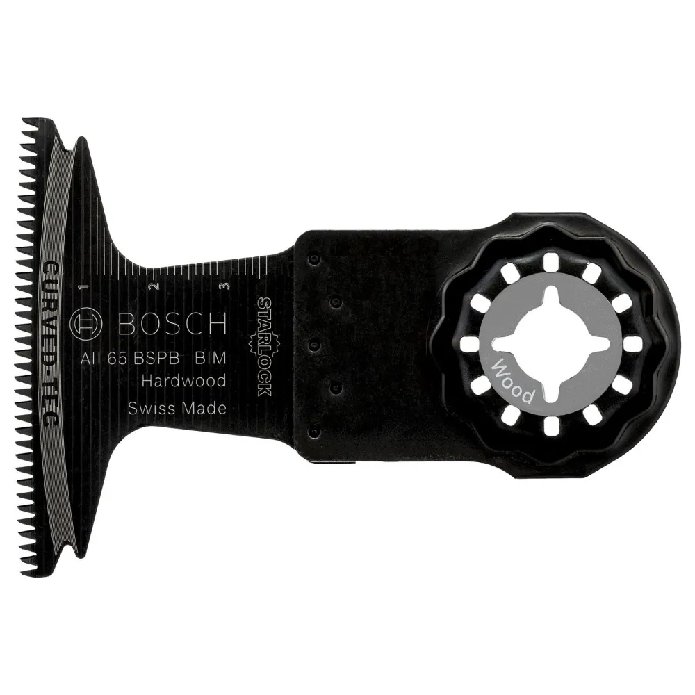 Bosch 10x BIM Tauchsägeblatt Starlock AII 65 BSPB Hard Wood 40 x 65 mm - 2608664479