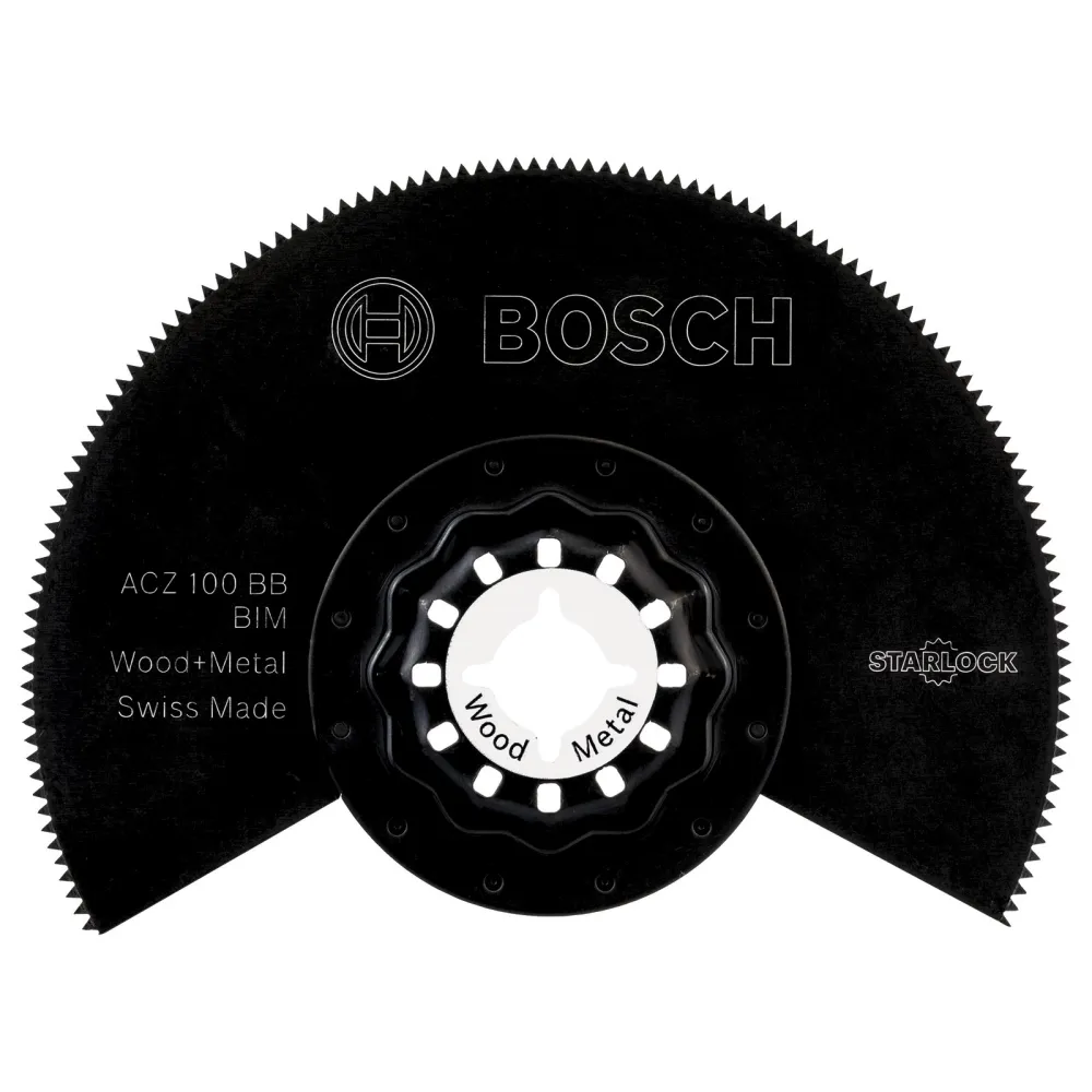 Bosch 1x BIM Segmentsägeblatt Starlock ACZ 100 BB Wood and Metal - 2608661633