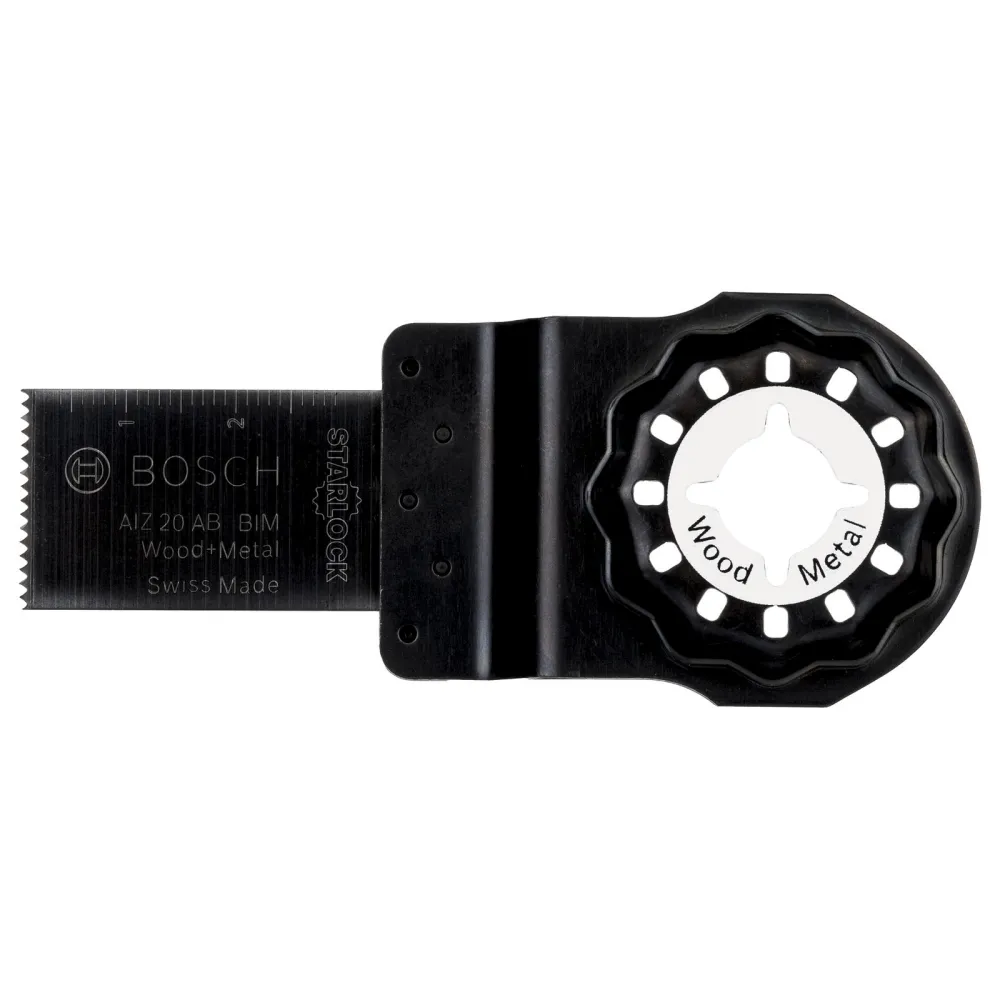 Bosch 1x BIM Tauchsägeblatt Starlock AIZ 20 AB Wood and Metal - 2608661640