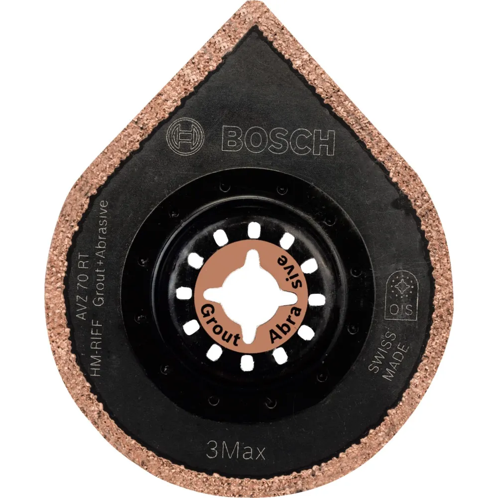 Bosch Carbide-RIFF Mörtelentferner Starlock AVZ 70 RT4 3 max 70 mm - 2609256C51