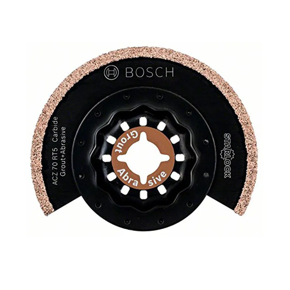 Bosch 1x Carbide-RIFF Schmalschnitt-Segmentsägeblatt Starlock ACZ 70 RT5 - 2609256975