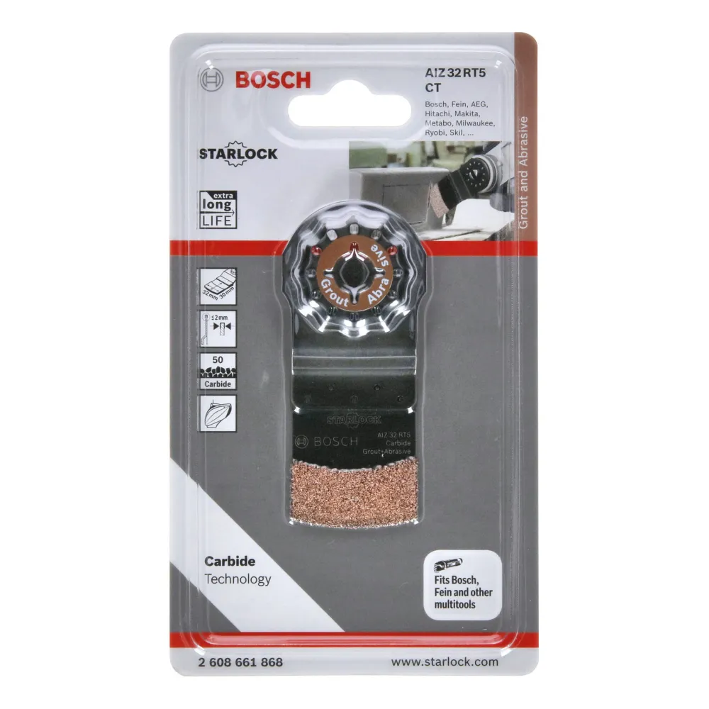 Bosch 1x Carbide-RIFF Tauchsägeblatt Starlock AIZ 32 RT5 - 2608661868