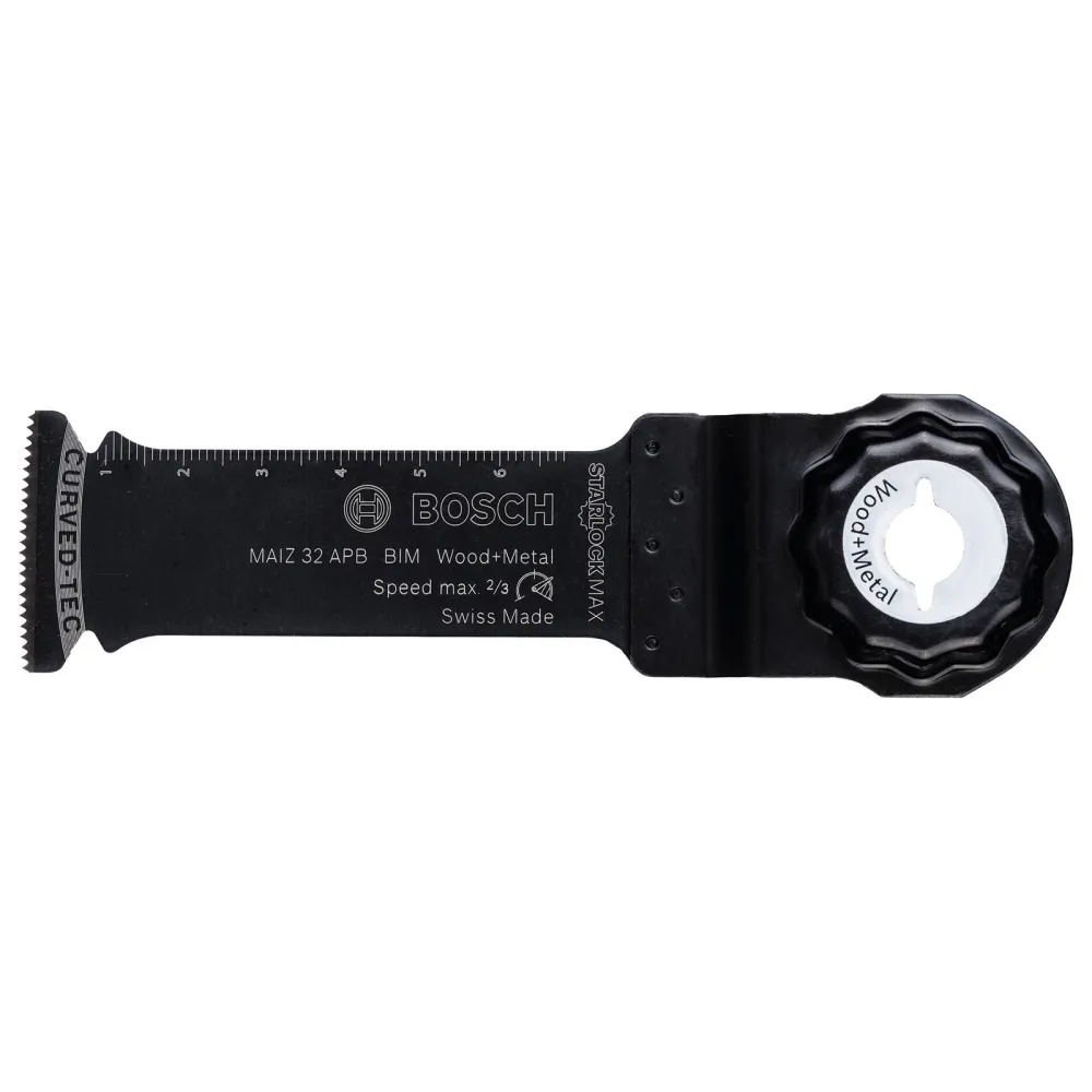 Bosch 1x Professional BIM Tauchsägeblatt MAIZ 32 APB Wood and Metal 80 x 32 mm - 2608662571