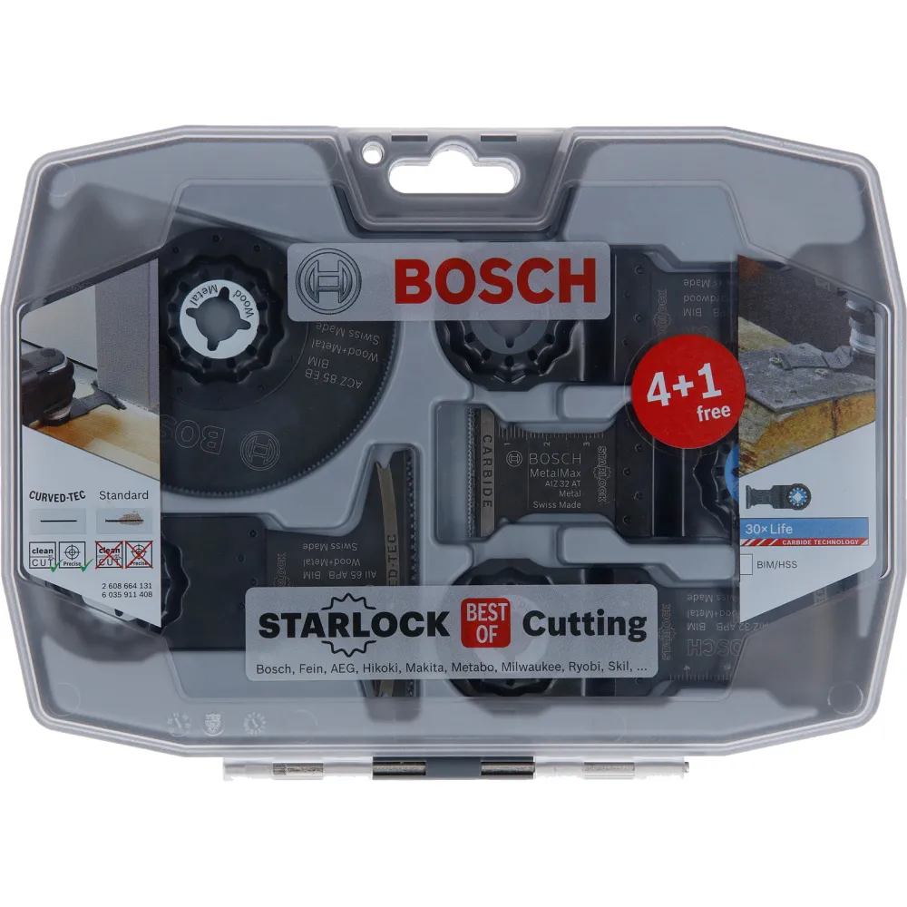 Bosch Starlock-Set Best Cutting 5tlg. - 2608664131