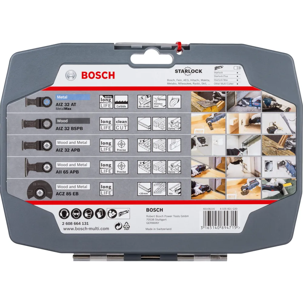 Bosch Starlock-Set Best Cutting 5tlg. - 2608664131