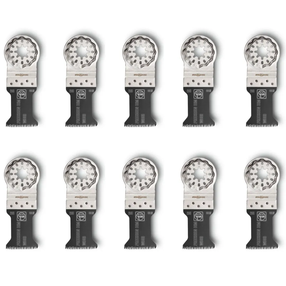 Fein 10x E-Cut Precision BIM-Sägeblatt Starlock 35 mm - 63502205240
