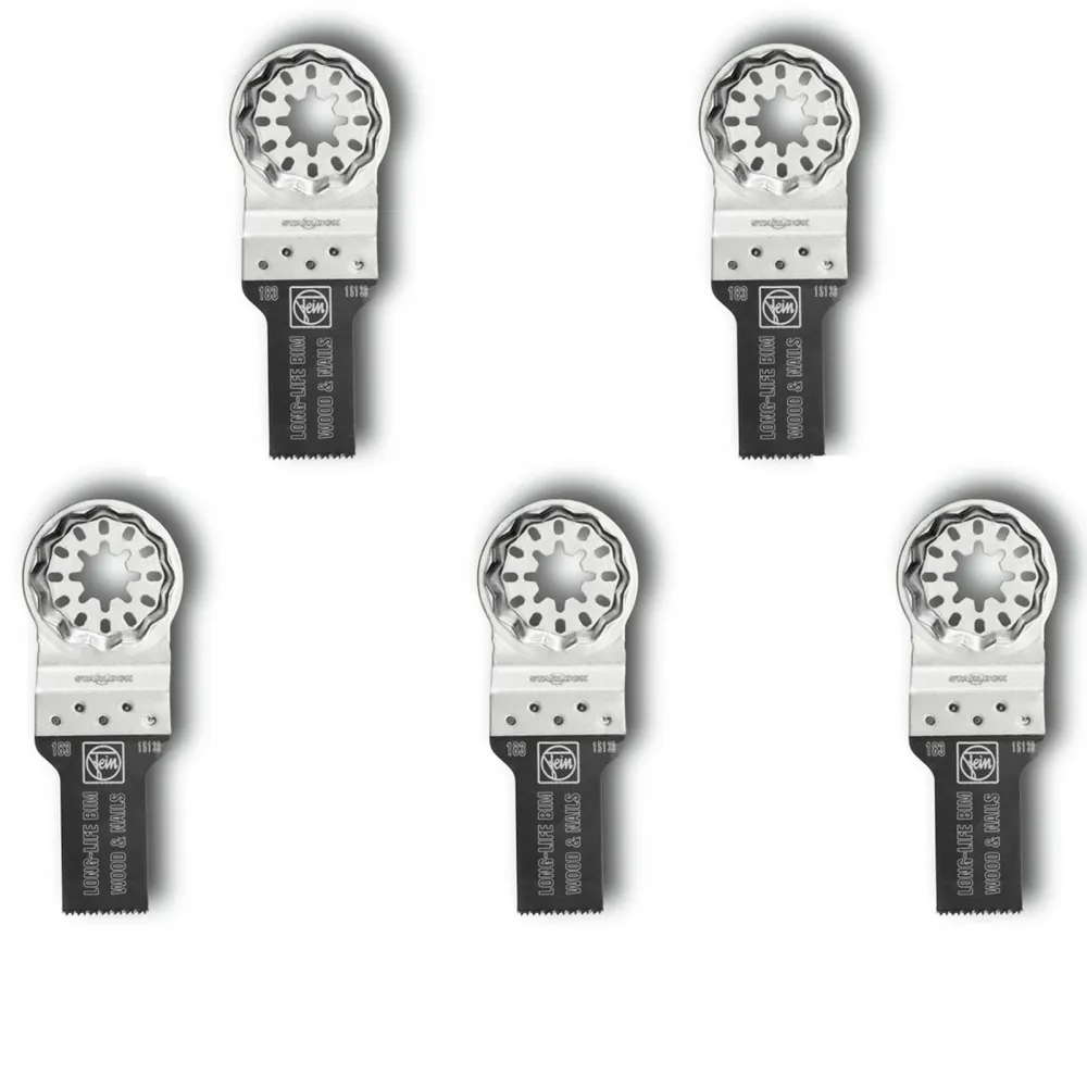 Fein 5x E-Cut Long-Life Sägeblatt Starlock 20 mm - 63502183230