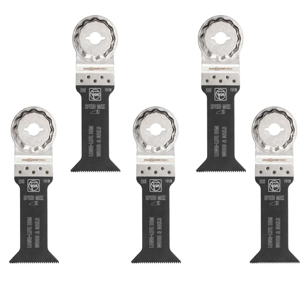 Fein 5x E-Cut Long-Life Sägeblatt StarlockMax 42 mm - 63502203230