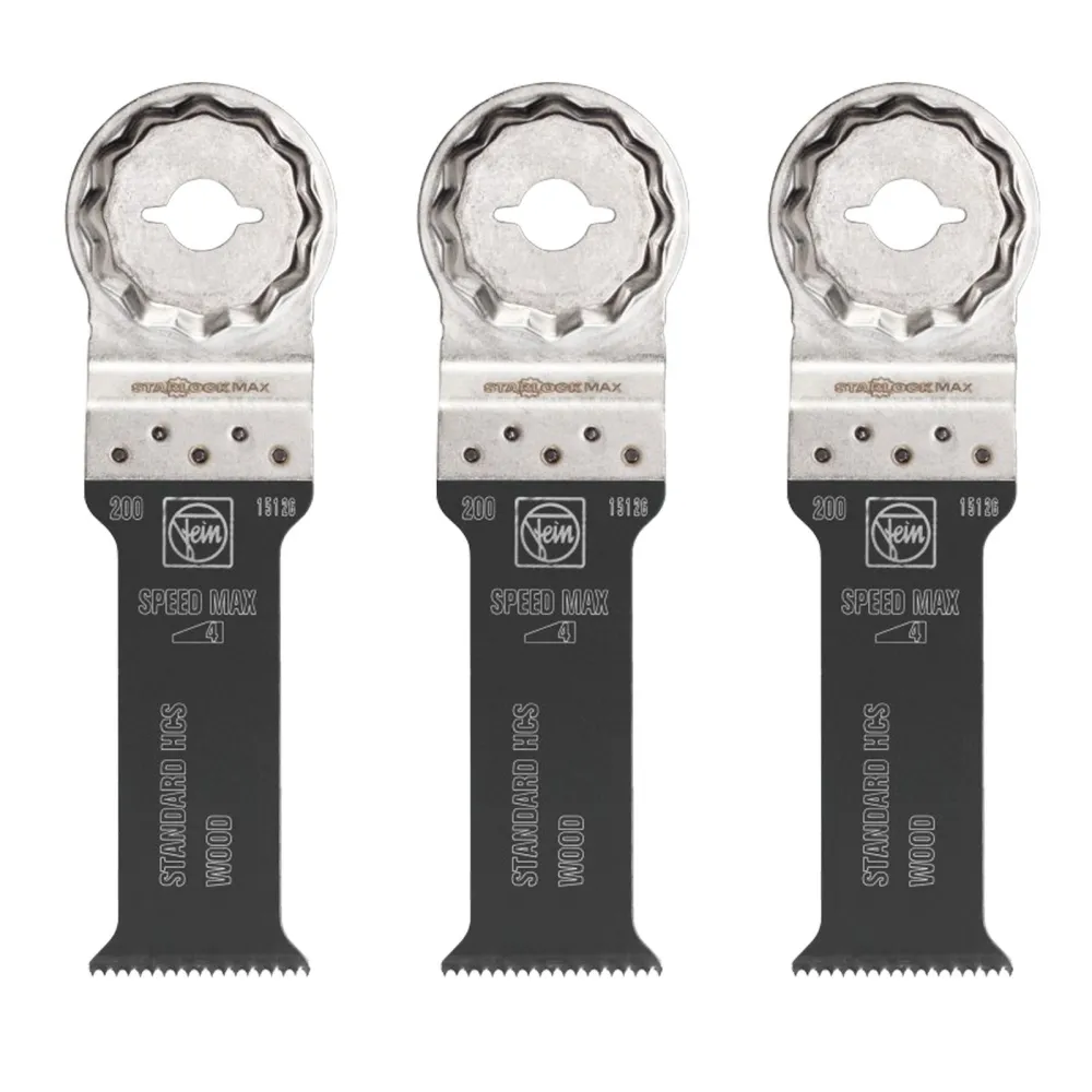 Fein 3x E-Cut Standard Sägeblatt StarlockMax 32 mm - 63502200220
