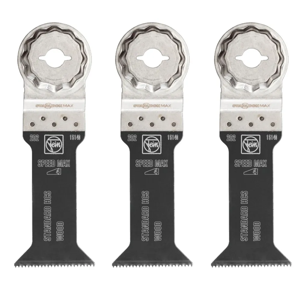 Fein 3x E-Cut Standard Sägeblatt StarlockMax 42 mm - 63502202220