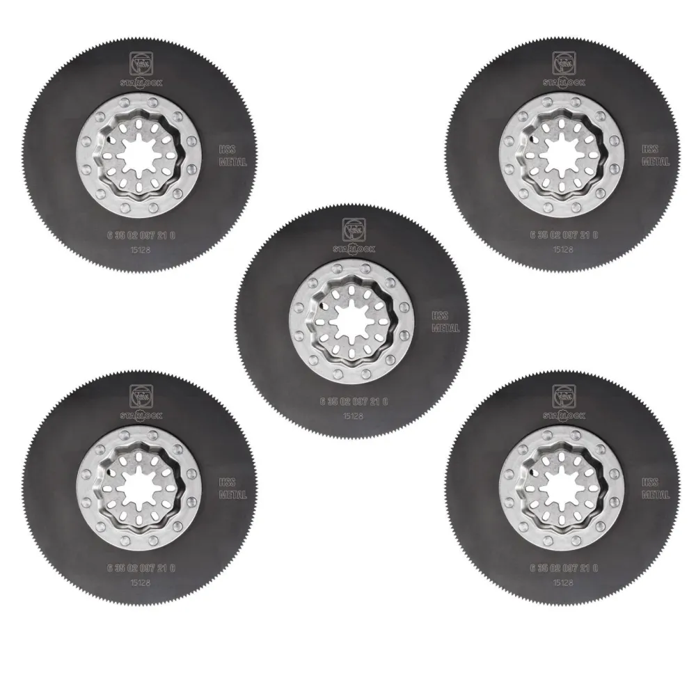 Fein 5x HSS-Sägeblatt Starlock 85 mm - 63502097230