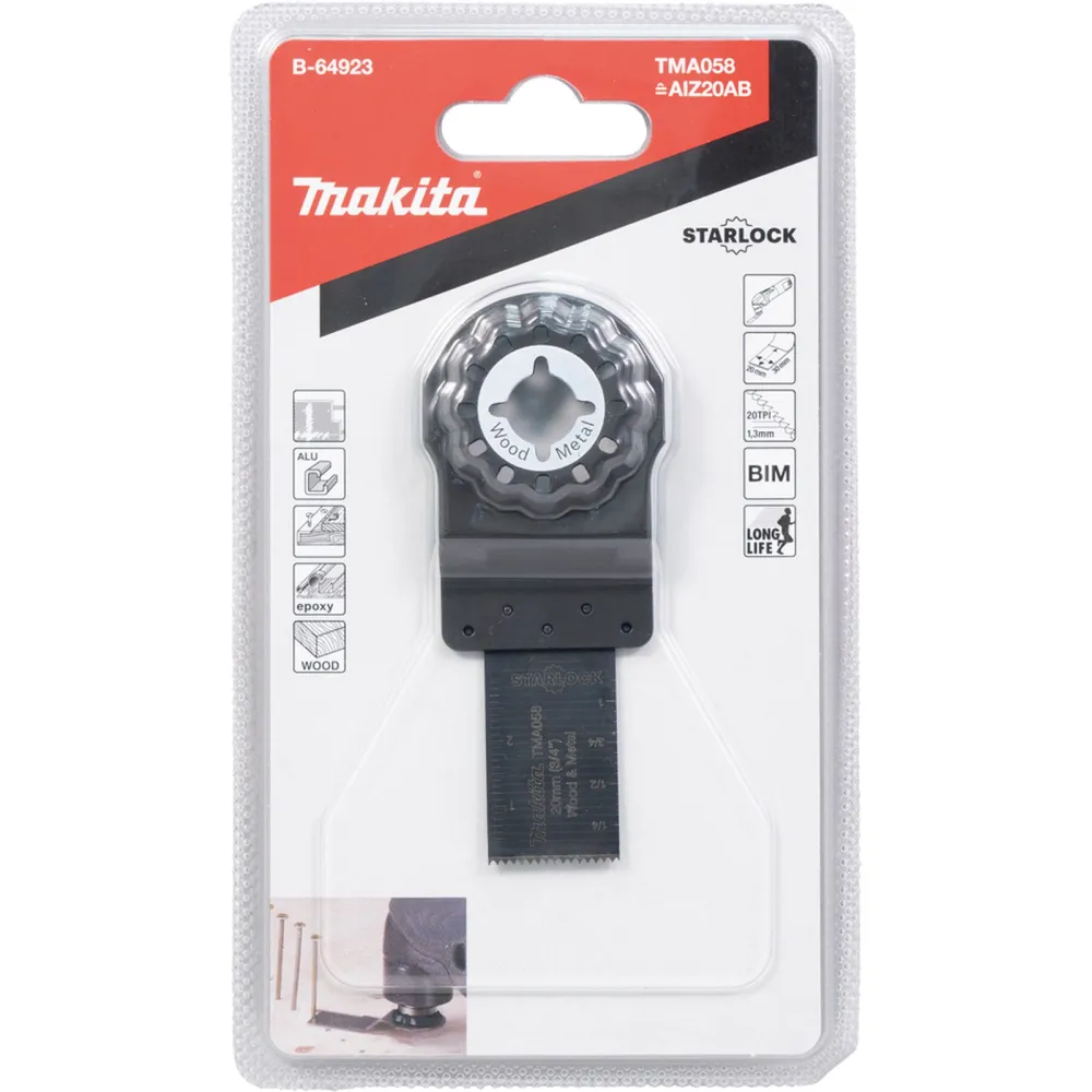 Makita Tauchsägeblatt 20 mm TMA058 - B-64923
