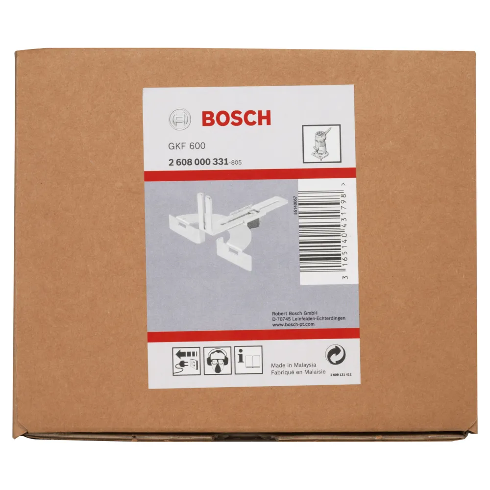 Bosch Parallelanschlag für Bosch-Kantenfräse GKF 600 Professional - 2608000331