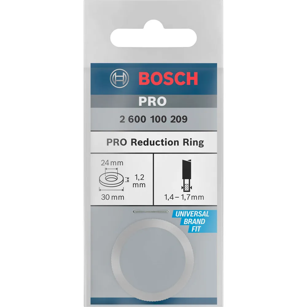 Bosch Reduzierring für PRO Kreissägeblatt 30 x 1,2 x 24 mm - 2600100209