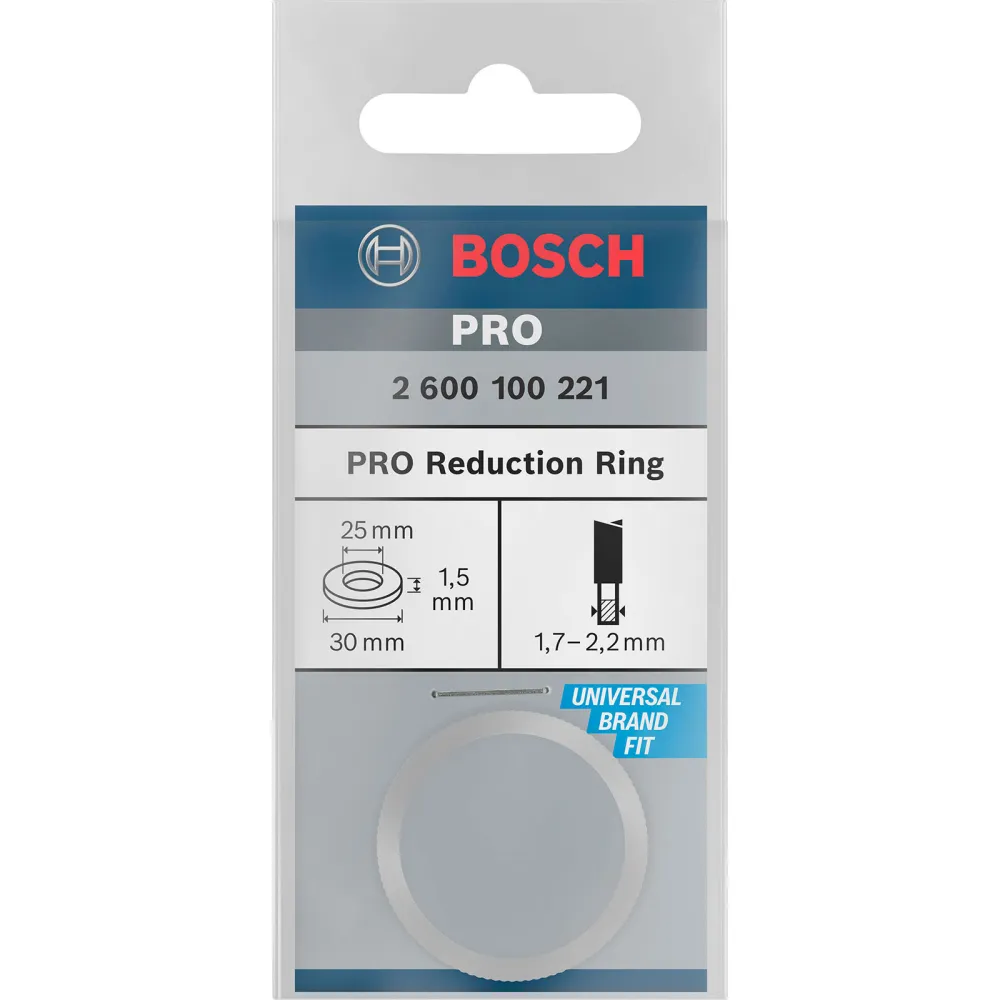 Bosch Reduzierring für PRO Kreissägeblatt 30 x 1,5 x 25 mm - 2600100221