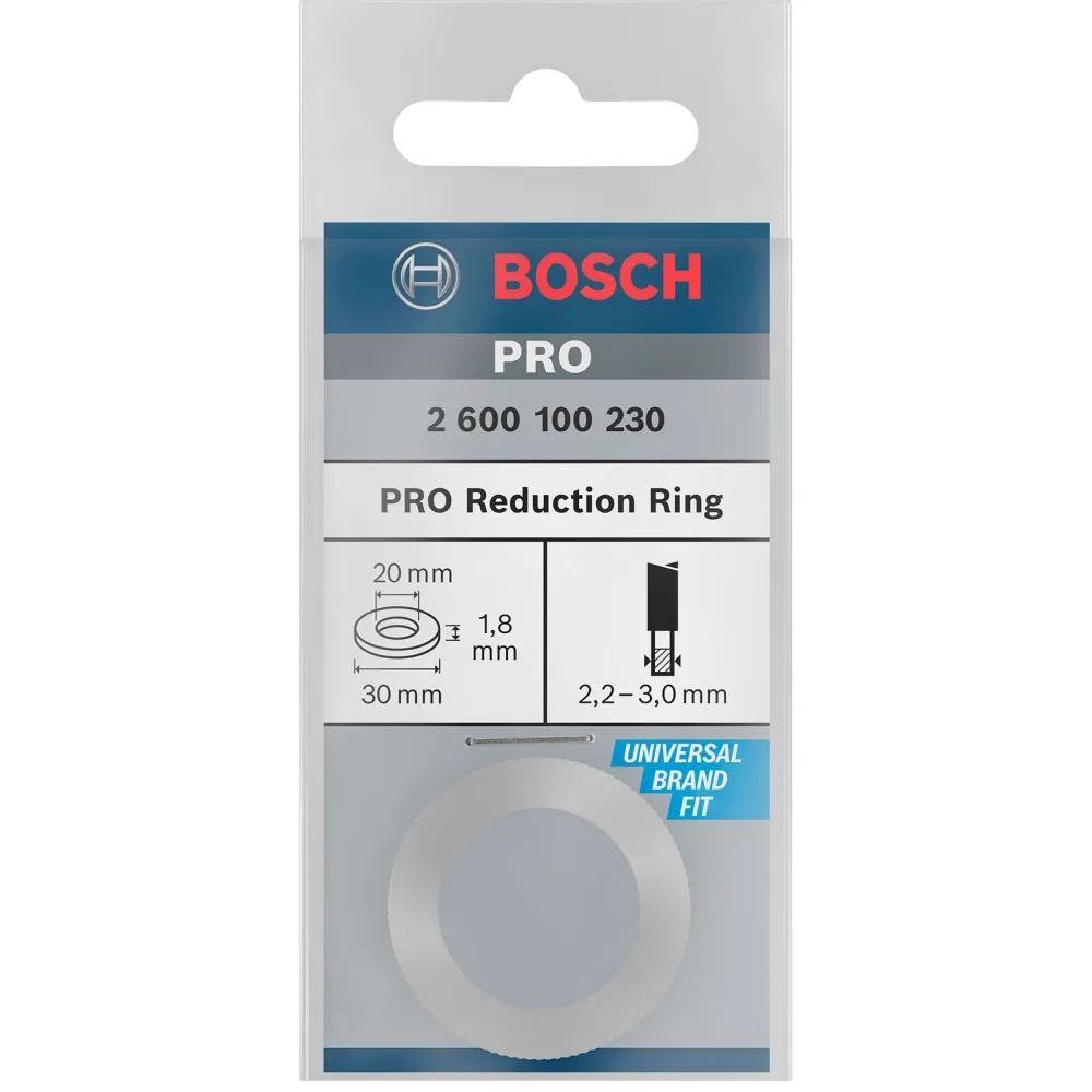 Bosch Reduzierring für PRO Kreissägeblatt 30 x 1,8 x 20 mm - 2600100230