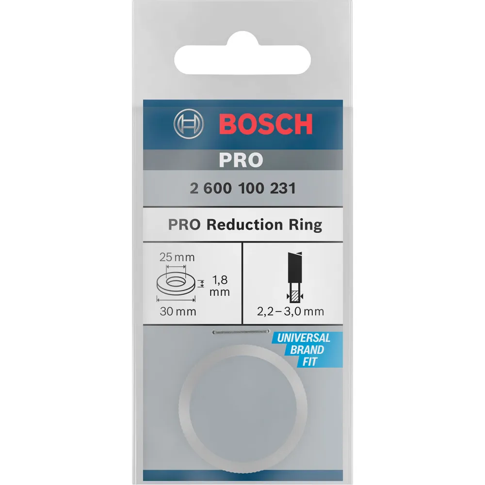 Bosch Reduzierring für PRO Kreissägeblatt 30 x 1,8 x 25 mm - 2600100231