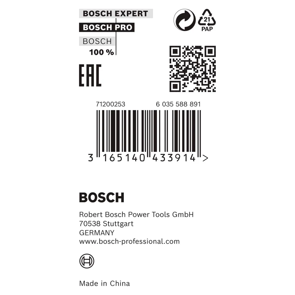 Bosch Reduzierring für PRO Kreissägeblatt 35 x 1,5 x 30 mm - 2600100225