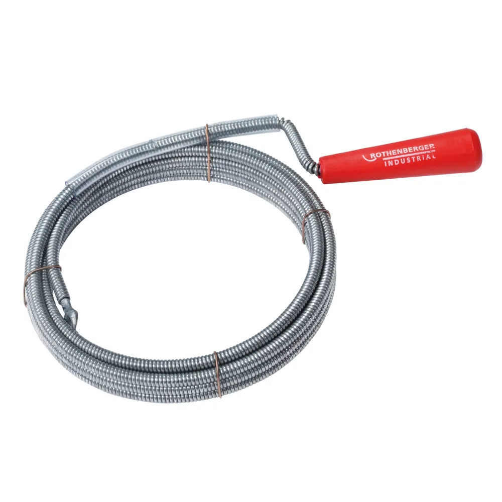 ROTHENBERGER Industrial Reinigungsspirale mit Kralle 9 mm x 5 m - 1500000140