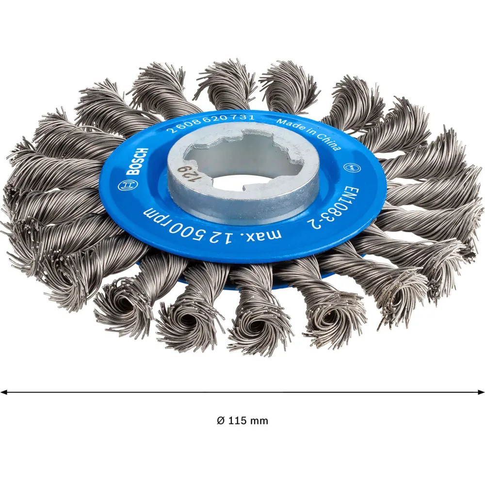 Bosch PRO Metal heavy X-Lock Scheibenbürste 115 x 0,50 mm Gewinde - 2608620731