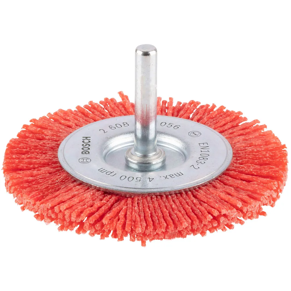 Bosch PRO Multi Material clean Scheibenbürste 75 x 1 mm gerader Schaft - 2608622056