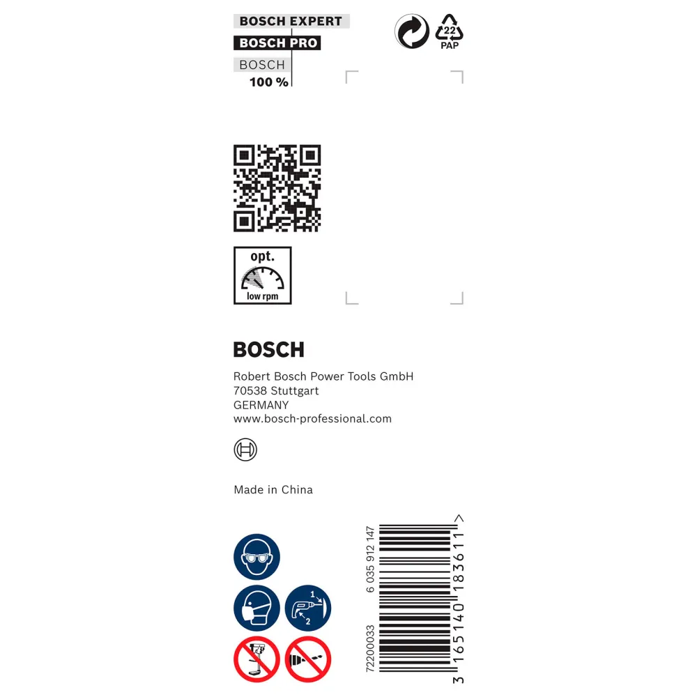 Bosch PRO Wood Holzschlangenbohrer 32 x 385 x 450 mm - 2608597652