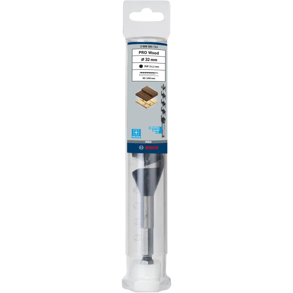 Bosch PRO Wood Holzschlangenbohrer 32 x 95 x 160 mm - 2608585712