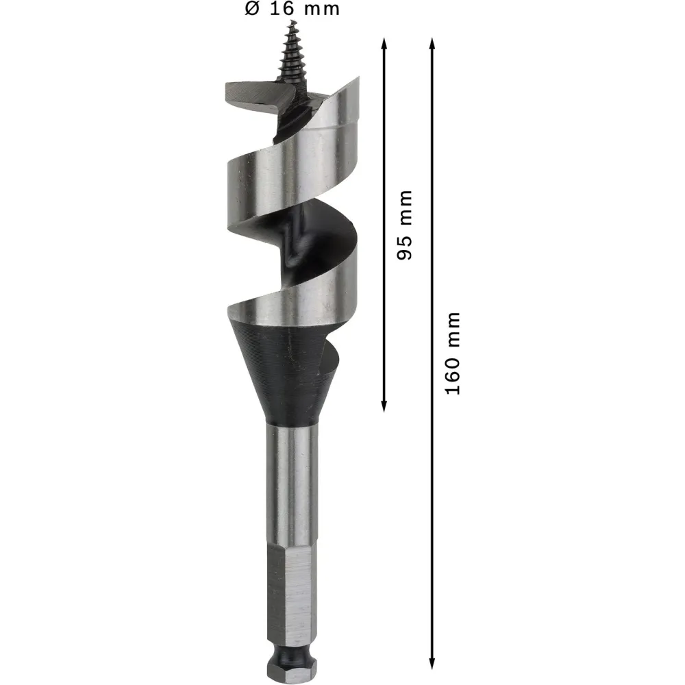 Bosch PRO Wood Holzschlangenbohrer 32 x 95 x 160 mm - 2608585712